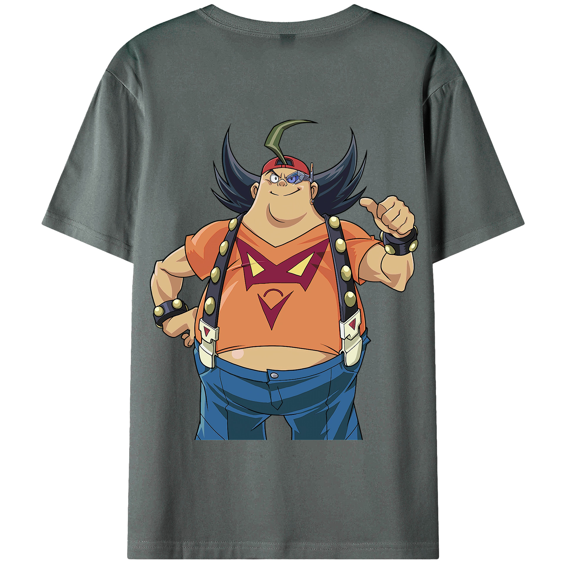 （画像用） 遊☆戯☆王 Yu-Gi-Oh! 綿100％半袖Tシャツ（背面プリント）
